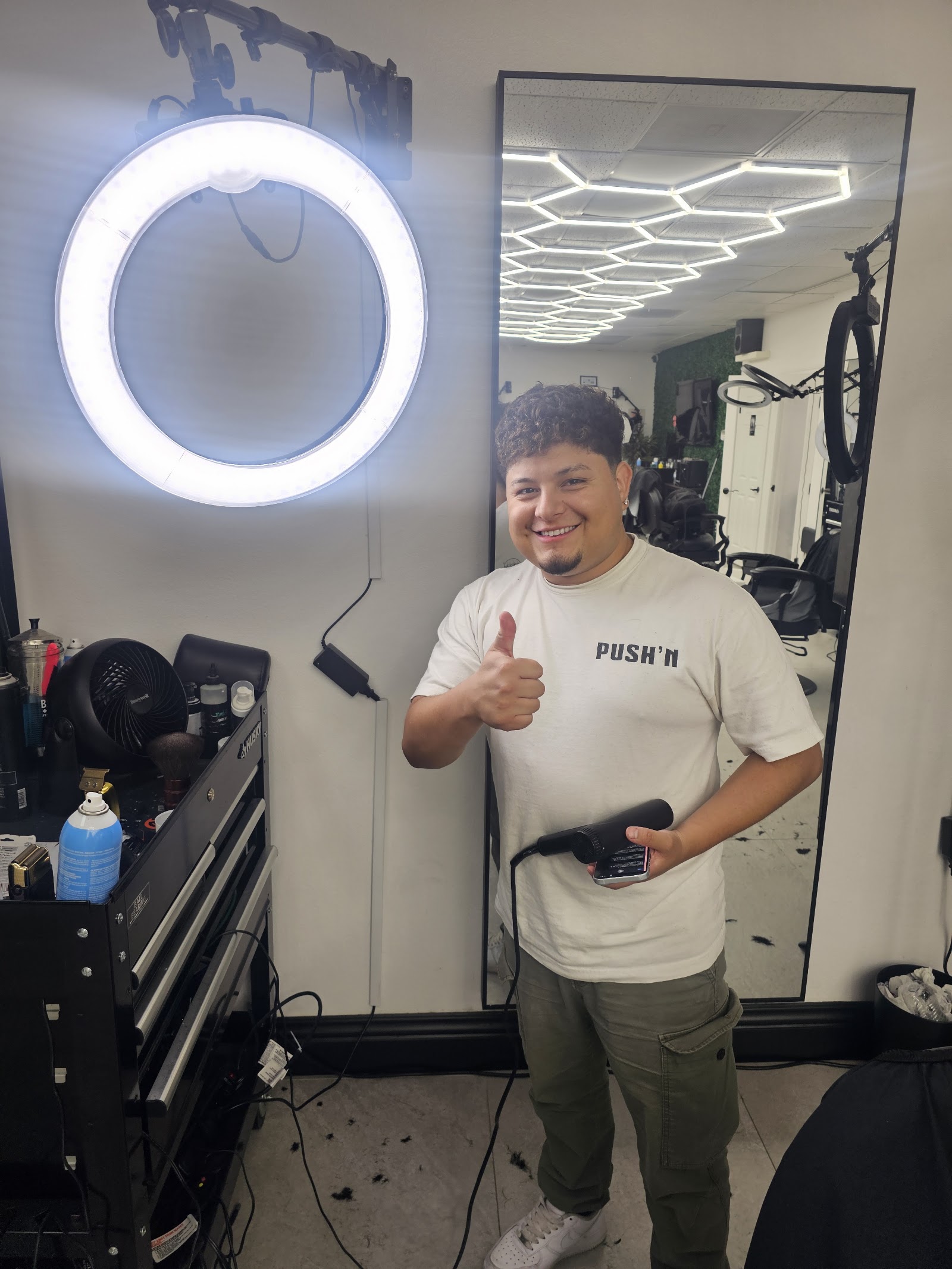 Endy, founder of Truly Blessed Barbershop